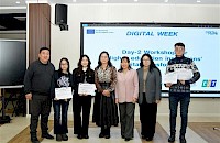 Европын Холбооны "ERASMUS+" хөтөлбөрийн хамтарсан санхүүжилтээр хэрэгжиж буй &ldquo;DIGITAL MOVE&rdquo; төслийн түнш их сургуулиуд "DIGITAL WEEK &ndash; 2025" арга хэмжээг амжилттай зохион байгууллаа.