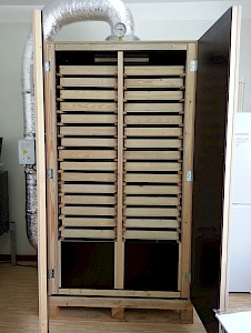 Нарсны боргоцойноос үр салгах, хатаах шүүгээ
